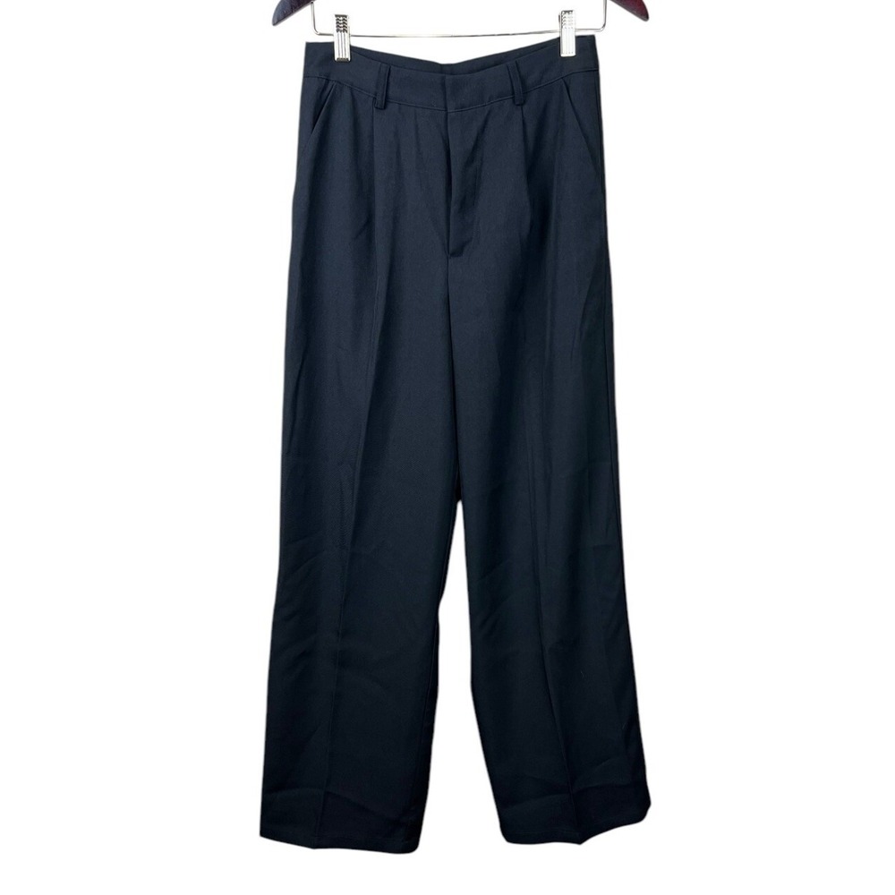 Cider Women's Wide Leg Dress Pants Black Sz M Medium NWT